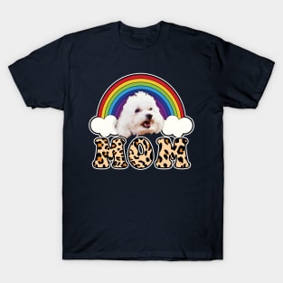 Bichon Frise Mom T-Shirt